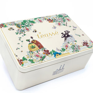 Boite métallique collector thés en feuilles entières