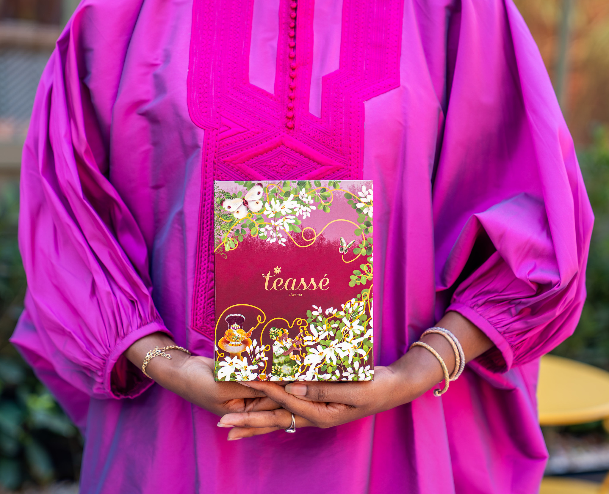 Thé au moringa Teassé, coffret et rituel, Sénégal